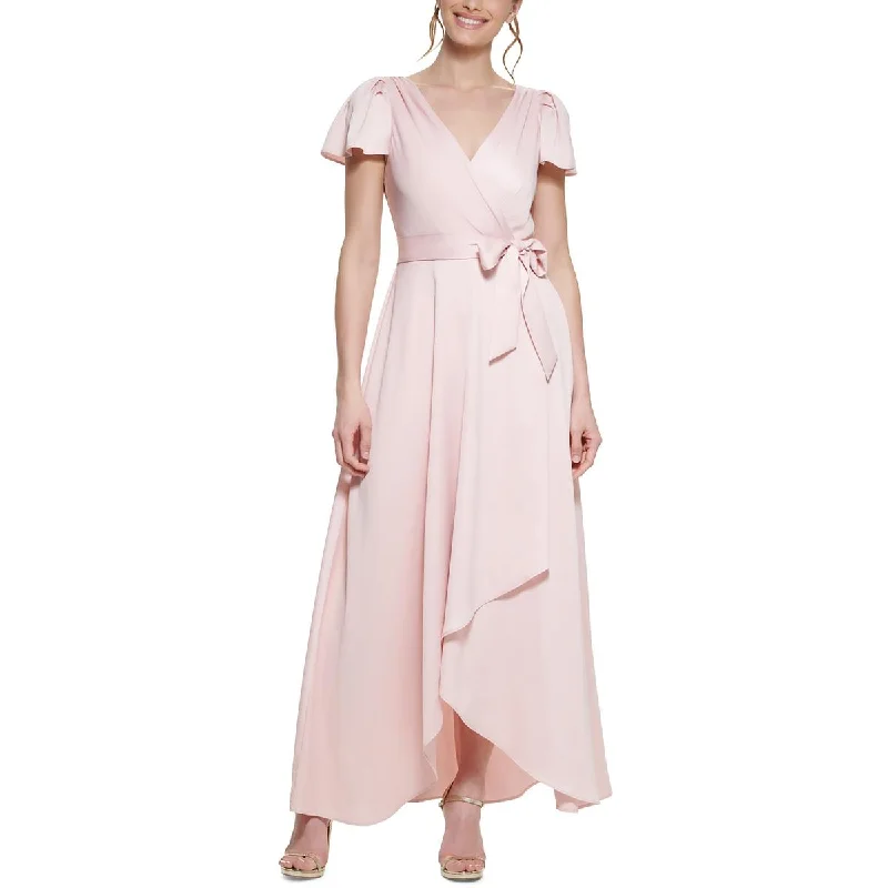 DKNY Womens Asymmetric  Cocktail And Party Dress