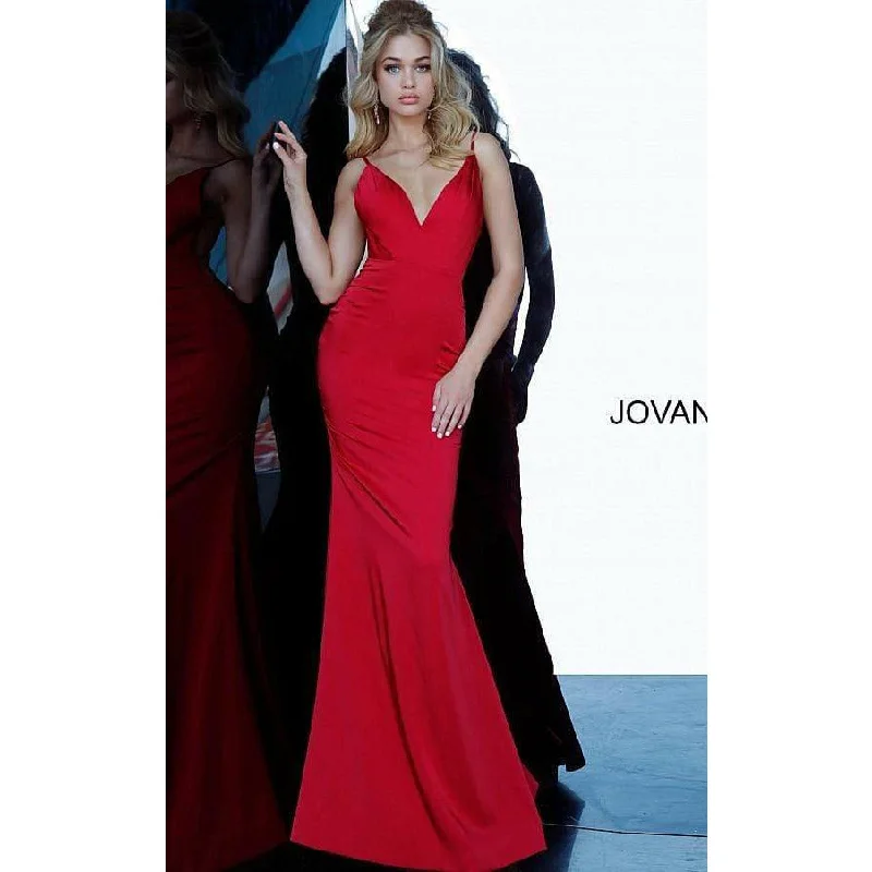 Jovani Backless Fitted Prom & Bridesmaid Dress 67857