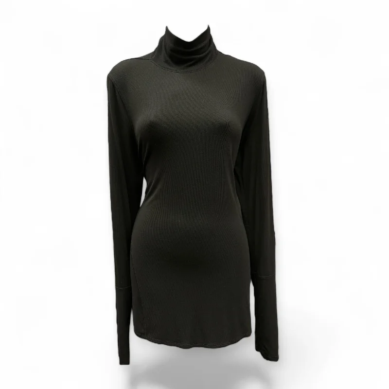 Top Long Sleeve By Clothes Mentor In Black, Size: L