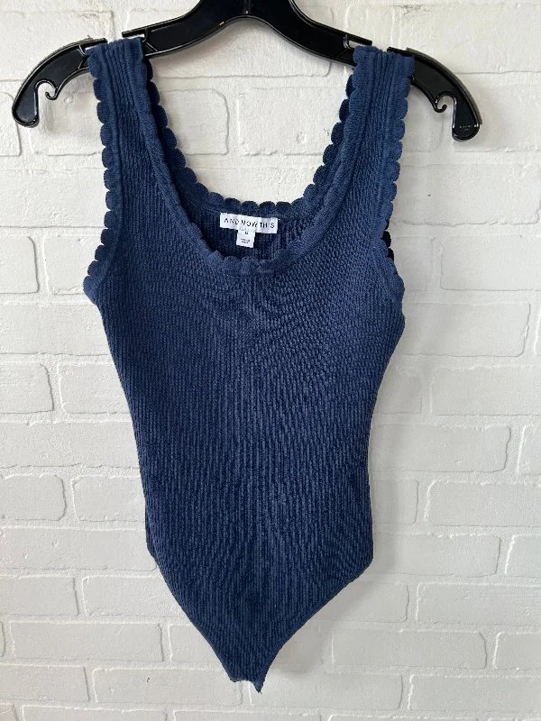 Bodysuit By andknowthis In Blue, Size: M