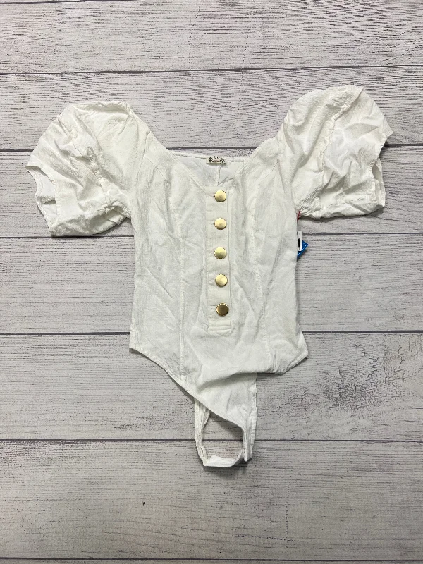 Bodysuit By Free People In White, Size: Sp