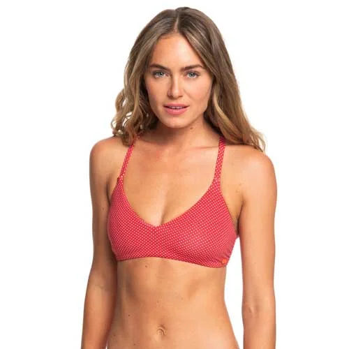 Roxy Beach Classics Reversable Fixed Triangle Bikini Top