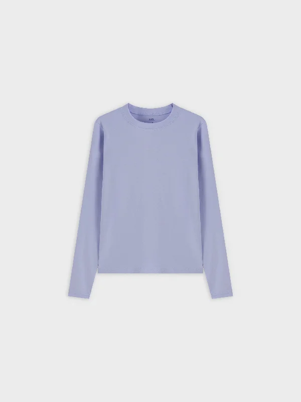 CLASSIC TEE LONG SLEEVE-DUSTY BLUE