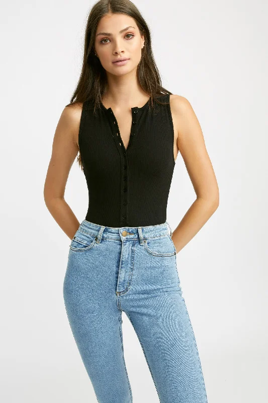 Natalie Button Bodysuit