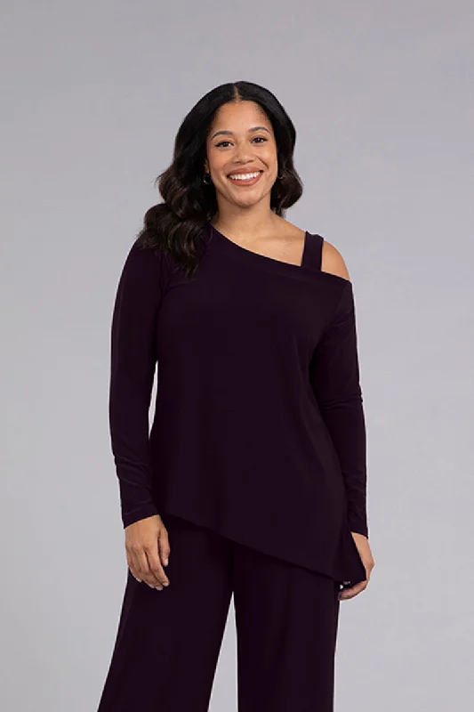 One Shoulder Top | Currant