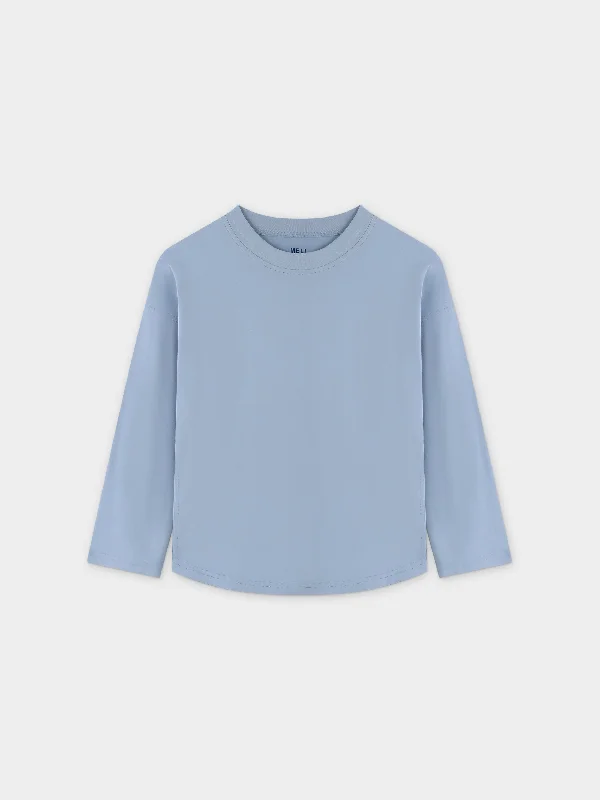 OVERSIZED TEE-LIGHT BLUE