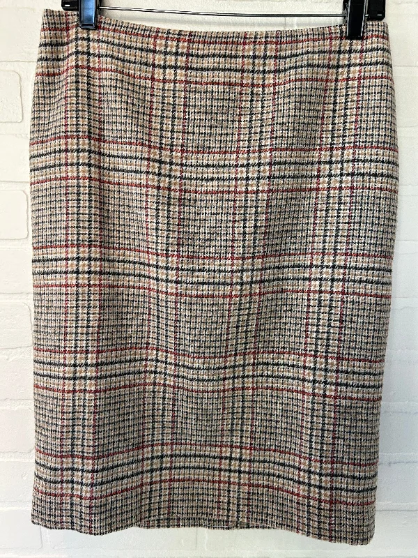 Skirt Mini & Short By Talbots In Tan, Size: 6p