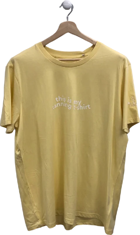 Stanley Stella Yellow Tanning T-Shirt UK XXL