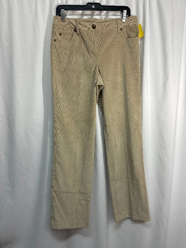 Pants Corduroy By Zac And Rachel In Tan, Size: 8