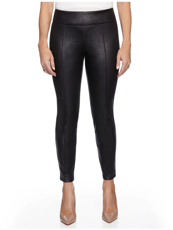 Womens Emmbossed Low Rise Skinny Pants