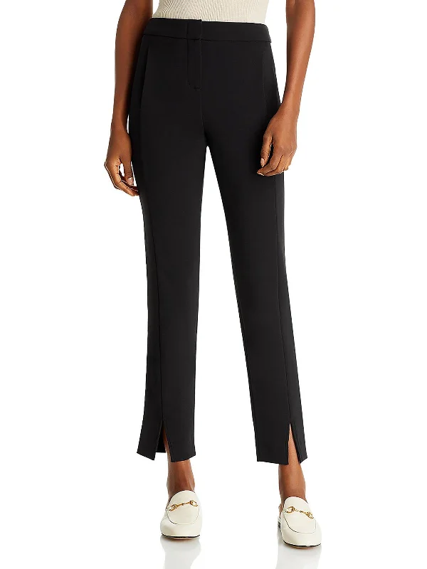 Womens Office Slim Fit Ankle Pants