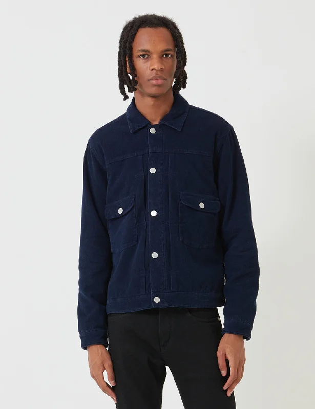 Edwin E-Classic Jacket (Corduroy) - Indigo Blue