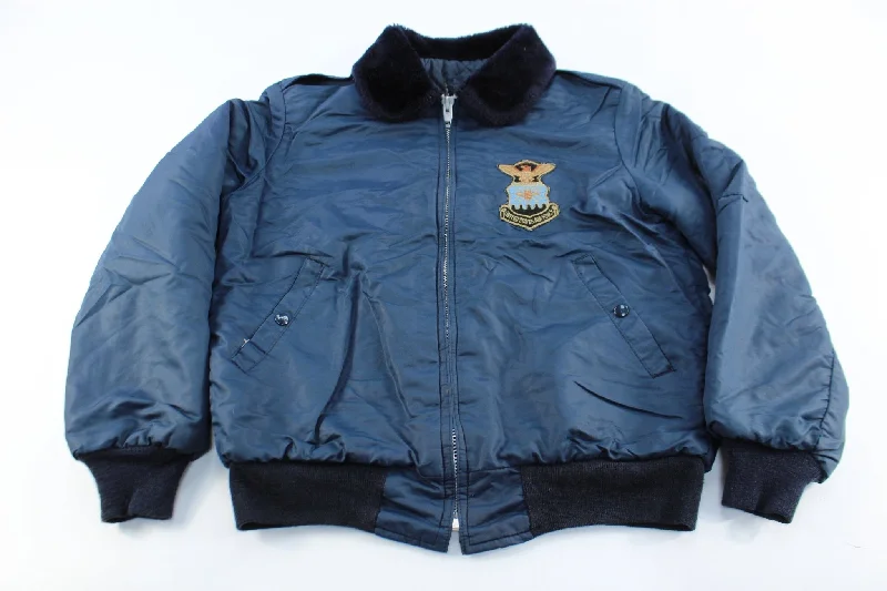 Vintage United State Air Forces Embroidered Zip Up Jacket