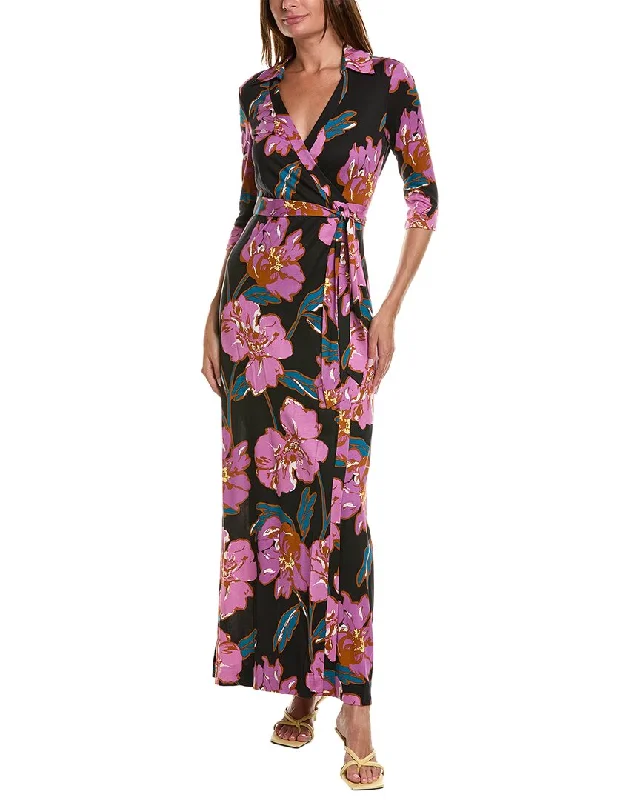 Diane von Furstenberg Abigail Silk Maxi Dress