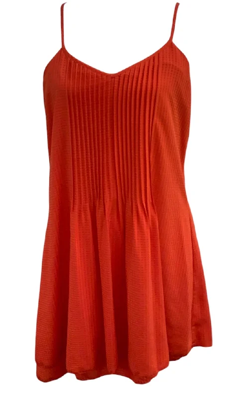 Sancturary Womens Slip Mini Dress Orange M