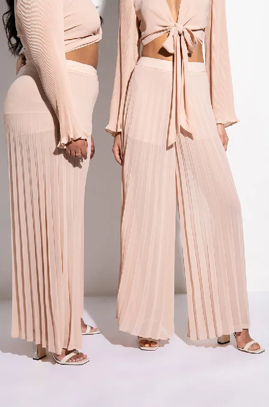 HEAVENS GATE PLEATED PALAZZO PANT