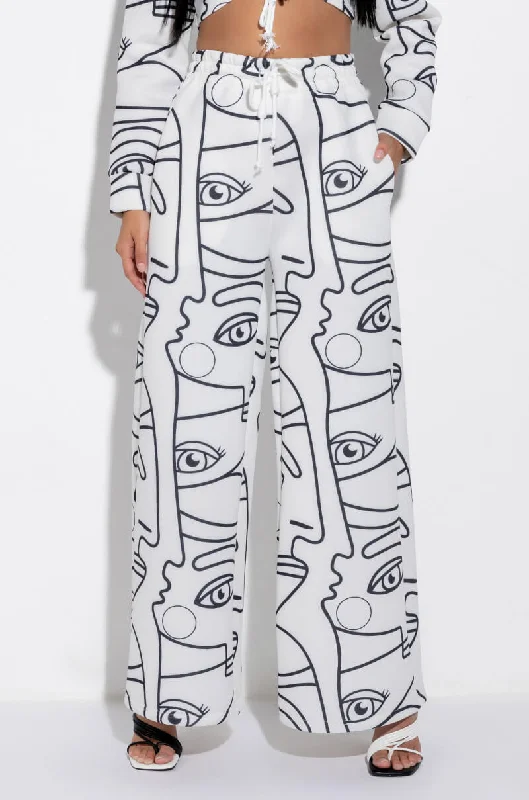 MULTI FACE SCUBA SWEATPANT