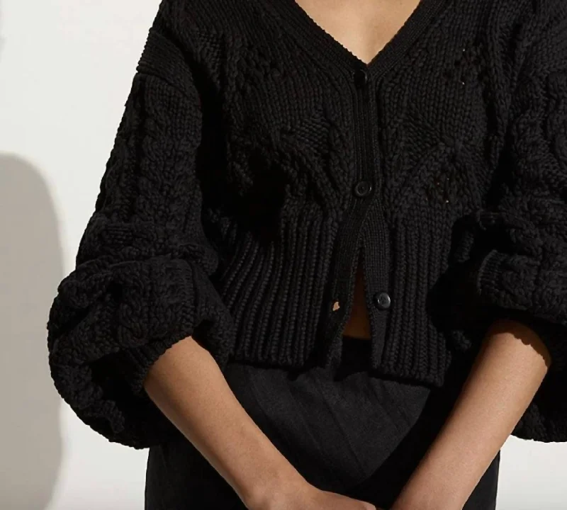 Dayana Cardigan In Black