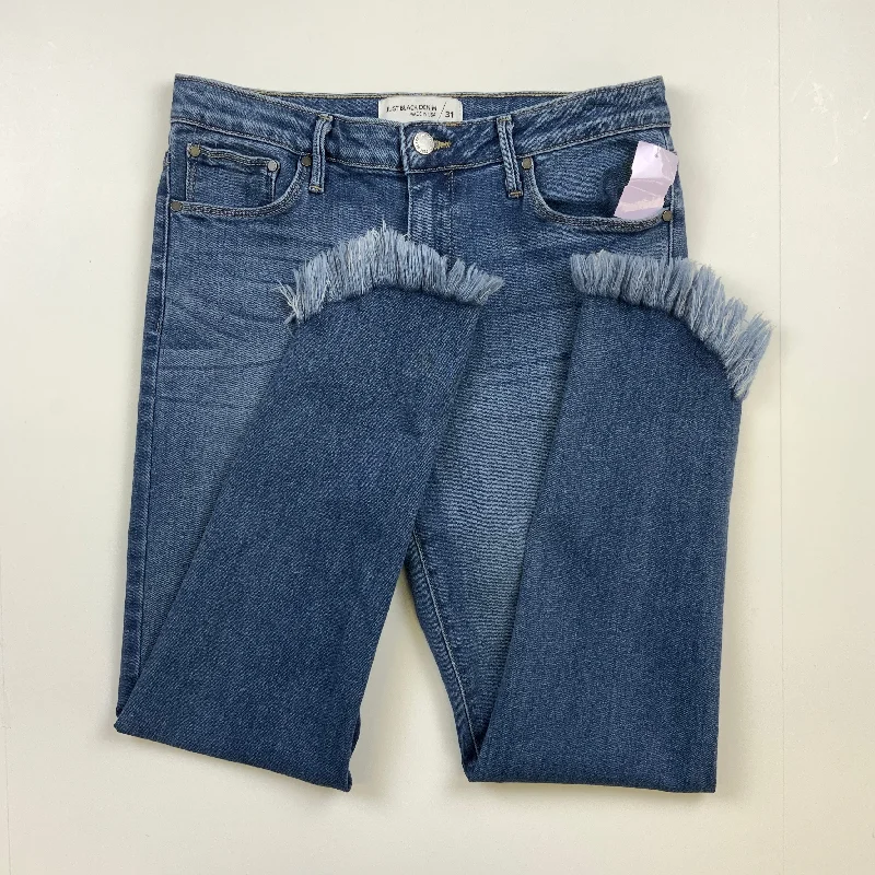 Jeans Cropped By Just Black In Blue, Size: 12