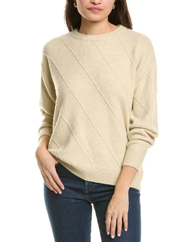 Jones New York Diagonal Stitch Sweater